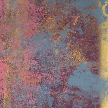 Grunge çağdaş sanat. El sanat yapılmış. renkli doku. Modern sanat. Yağlı boya darbeleri. Darbeleri. Sanatsal arka plan. Soyut resim tuval üzerine.