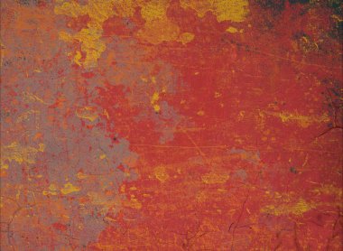 Çağdaş sanat. Grunge sanat yapılmış. renkli doku. Modern sanat. Yağlı boya darbeleri. Darbeleri. Sanatsal arka plan görüntüsü. Soyut resim tuval üzerine.