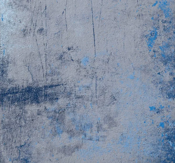 Сучасне Мистецтво Рука Зробила Гранжеве Мистецтво Синій Колір Текстури Сучасні — стокове фото