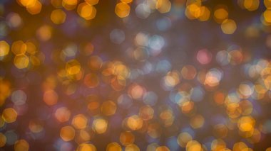 Bokeh ve parlak ışıklar arka plan. Doğal bokeh ve parlak ışıklar Vintage Magic arka plan ile renk Festival arka plan