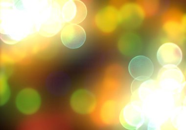 Bokeh ve parlak ışıklar arka plan. Doğal bokeh ve parlak ışıklar Vintage Magic arka plan ile renk Festival arka plan