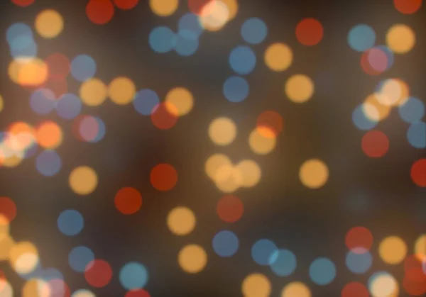 Contexte Avec Bokeh Lumières Vives Vintage Fond Magique Avec Couleur — Photo