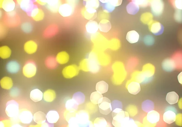 Antecedentes Con Bokeh Luces Brillantes Fondo Mágico Vintage Con Fondo — Foto de Stock