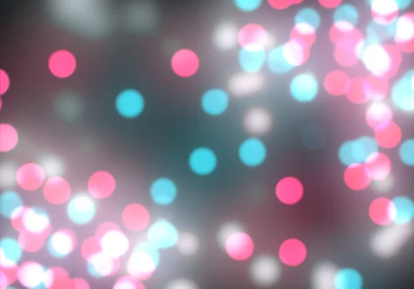 Contexte Avec Bokeh Lumières Vives Vintage Fond Magique Avec Couleur — Photo