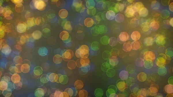 Contexte Avec Bokeh Lumières Vives Vintage Fond Magique Avec Couleur — Photo