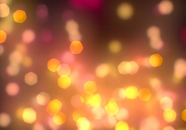 Antecedentes Con Bokeh Luces Brillantes Fondo Mágico Vintage Con Fondo — Foto de Stock