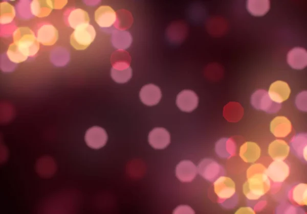 Antecedentes Con Bokeh Luces Brillantes Fondo Mágico Vintage Con Fondo — Foto de Stock