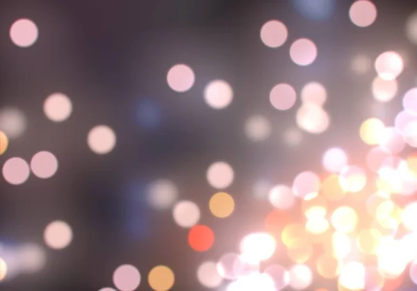 Antecedentes Con Bokeh Luces Brillantes Fondo Mágico Vintage Con Fondo — Foto de Stock