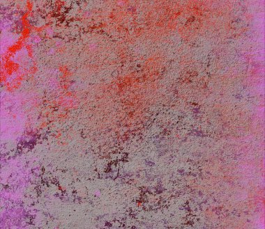 Grunge çağdaş sanat. El sanat yapılmış. renkli doku. Modern sanat. Yağlı boya darbeleri. Darbeleri. Sanatsal arka plan. Soyut resim tuval üzerine.