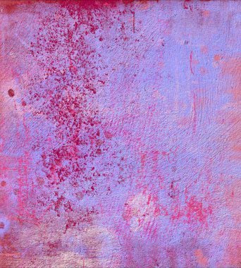 Grunge çağdaş sanat. El sanat yapılmış. renkli doku. Modern sanat. Yağlı boya darbeleri. Darbeleri. Sanatsal arka plan. Soyut resim tuval üzerine.