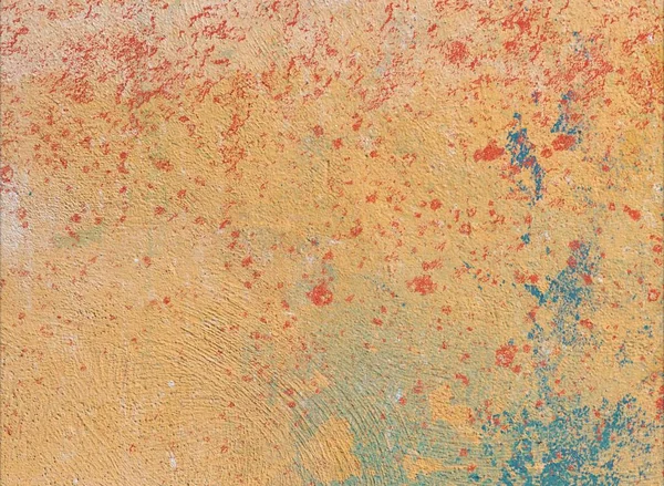Grunge çağdaş sanat. El sanat yapılmış. renkli doku. Modern sanat. Yağlı boya darbeleri. Darbeleri. Sanatsal arka plan. Soyut resim tuval üzerine.