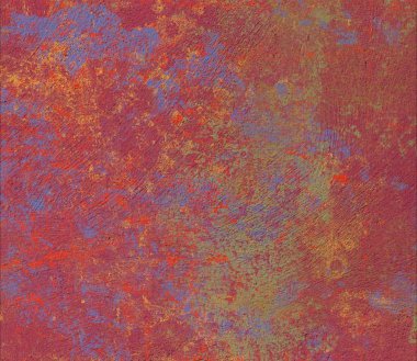 Grunge çağdaş sanat. El sanat yapılmış. renkli doku. Modern sanat. Yağlı boya darbeleri. Darbeleri. Sanatsal arka plan. Soyut resim tuval üzerine.