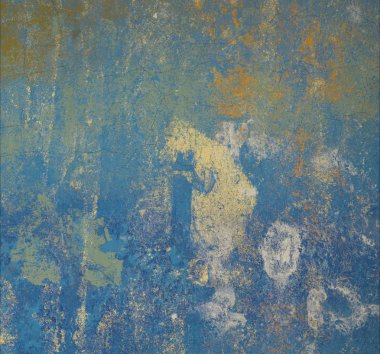 Grunge çağdaş sanat. El sanat yapılmış. renkli doku. Modern sanat. Yağlı boya darbeleri. Darbeleri. Sanatsal arka plan. Soyut resim tuval üzerine.