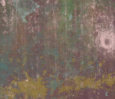 Grunge çağdaş sanat. El sanat yapılmış. renkli doku. Modern sanat. Yağlı boya darbeleri. Darbeleri. Sanatsal arka plan. Soyut resim tuval üzerine.