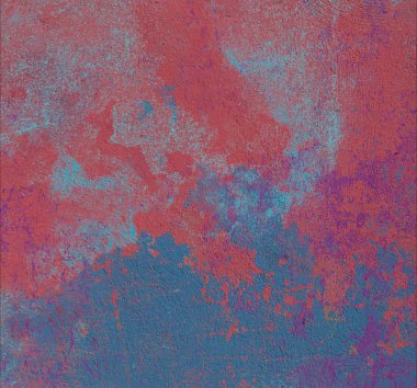 Grunge çağdaş sanat. El sanat yapılmış. renkli doku. Modern sanat. Yağlı boya darbeleri. Darbeleri. Sanatsal arka plan. Soyut resim tuval üzerine.