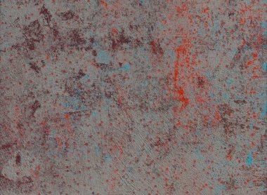 Grunge çağdaş sanat. El sanat yapılmış. renkli doku. Modern sanat. Yağlı boya darbeleri. Darbeleri. Sanatsal arka plan. Soyut resim tuval üzerine.