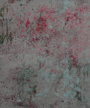 Grunge çağdaş sanat. El sanat yapılmış. renkli doku. Modern sanat. Yağlı boya darbeleri. Darbeleri. Sanatsal arka plan. Soyut resim tuval üzerine.