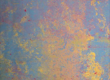 Grunge çağdaş sanat. El sanat yapılmış. renkli doku. Modern sanat. Yağlı boya darbeleri. Darbeleri. Sanatsal arka plan. Soyut resim tuval üzerine.