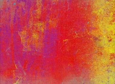 Grunge çağdaş sanat. El sanat yapılmış. renkli doku. Modern sanat. Yağlı boya darbeleri. Darbeleri. Sanatsal arka plan. Soyut resim tuval üzerine.