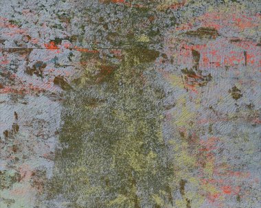 Grunge çağdaş sanat. El sanat yapılmış. renkli doku. Modern sanat. Yağlı boya darbeleri. Darbeleri. Sanatsal arka plan. Soyut resim tuval üzerine.
