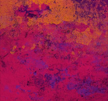 Grunge çağdaş sanat. El sanat yapılmış. renkli doku. Modern sanat. Yağlı boya darbeleri. Darbeleri. Sanatsal arka plan. Soyut resim tuval üzerine.