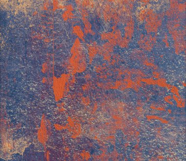 Grunge çağdaş sanat. El sanat yapılmış. renkli doku. Modern sanat. Yağlı boya darbeleri. Darbeleri. Sanatsal arka plan. Soyut resim tuval üzerine.