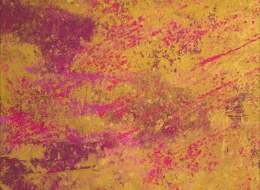 Grunge çağdaş sanat. El sanat yapılmış. renkli doku. Modern sanat. Yağlı boya darbeleri. Darbeleri. Sanatsal arka plan. Soyut resim tuval üzerine.