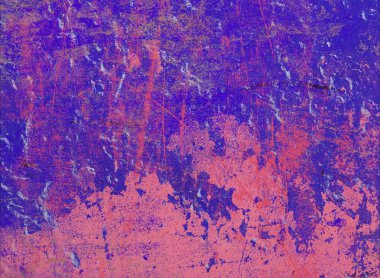 Grunge çağdaş sanat. El sanat yapılmış. renkli doku. Modern sanat. Yağlı boya darbeleri. Darbeleri. Sanatsal arka plan. Soyut resim tuval üzerine.