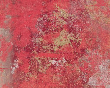 Grunge çağdaş sanat. El sanat yapılmış. renkli doku. Modern sanat. Yağlı boya darbeleri. Darbeleri. Sanatsal arka plan. Soyut resim tuval üzerine.