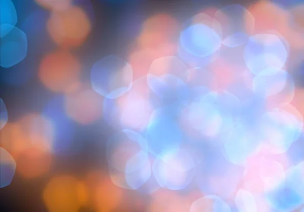 Antecedentes Con Bokeh Luces Brillantes Fondo Mágico Vintage Con Fondo — Foto de Stock