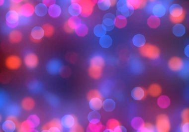 Bokeh ve parlak ışıklar arka plan. Doğal bokeh ve parlak ışıklar Vintage Magic arka plan ile renk Festival arka plan