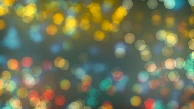 Bokeh ve parlak ışıklar arka plan. Doğal bokeh ve parlak ışıklar Vintage Magic arka plan ile renk Festival arka plan