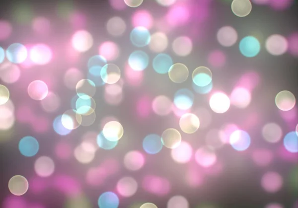 Sfondo Con Bokeh Luci Luminose Vintage Sfondo Magico Con Colore — Foto Stock