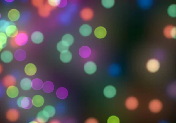 Contexte Avec Bokeh Lumières Vives Vintage Fond Magique Avec Couleur — Photo