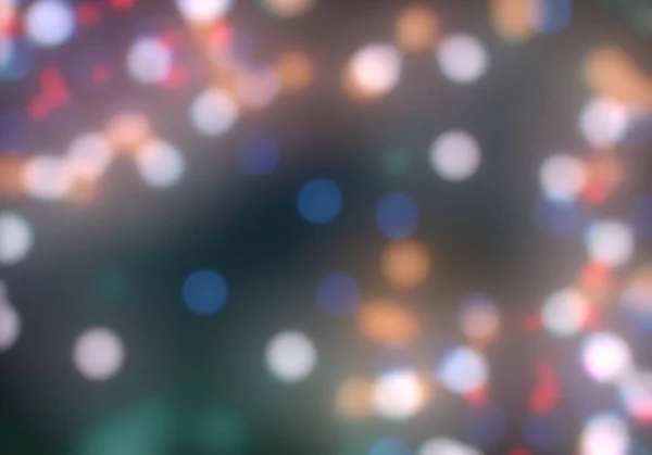 Contexte Avec Bokeh Lumières Vives Vintage Fond Magique Avec Couleur — Photo