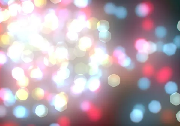 Antecedentes Con Bokeh Luces Brillantes Fondo Mágico Vintage Con Fondo — Foto de Stock