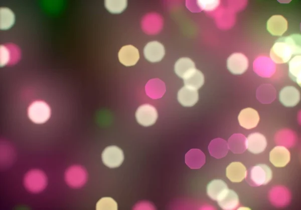 Contexte Avec Bokeh Lumières Vives Vintage Fond Magique Avec Couleur — Photo