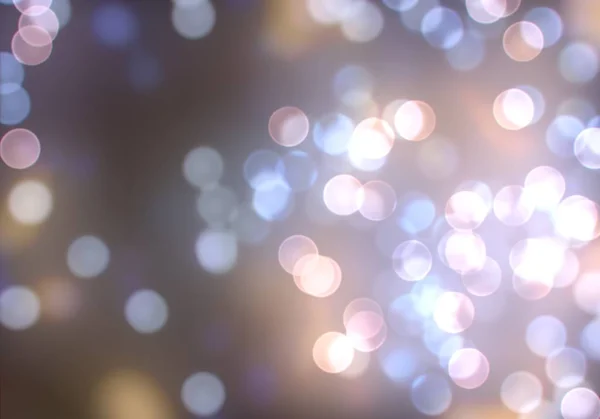 Antecedentes Con Bokeh Luces Brillantes Fondo Mágico Vintage Con Fondo — Foto de Stock