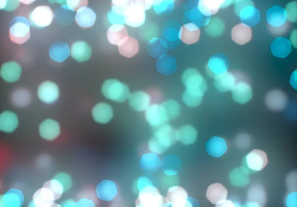 Contexte Avec Bokeh Lumières Vives Vintage Fond Magique Avec Couleur — Photo