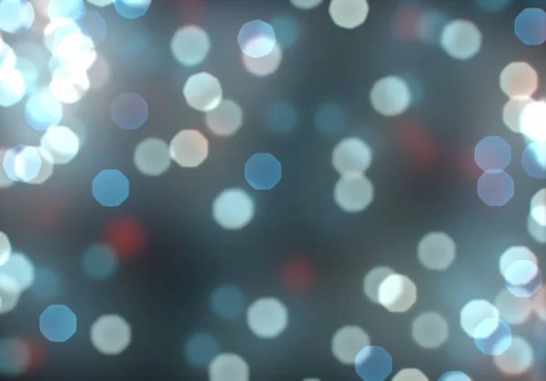 Contexte Avec Bokeh Lumières Vives Vintage Fond Magique Avec Couleur — Photo