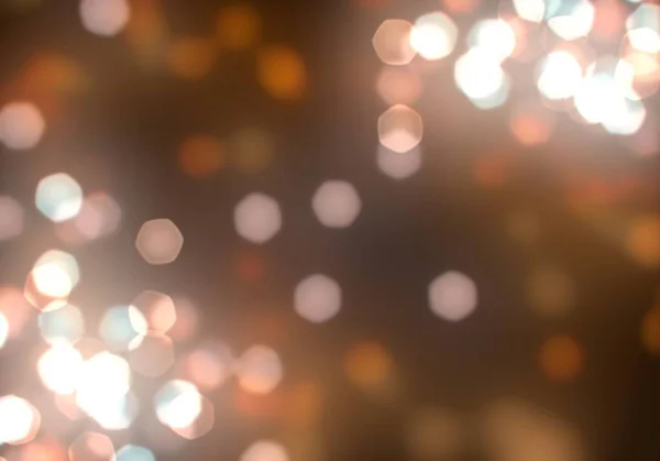 Antecedentes Con Bokeh Luces Brillantes Fondo Mágico Vintage Con Fondo — Foto de Stock