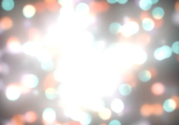 Antecedentes Con Bokeh Luces Brillantes Fondo Mágico Vintage Con Fondo — Foto de Stock