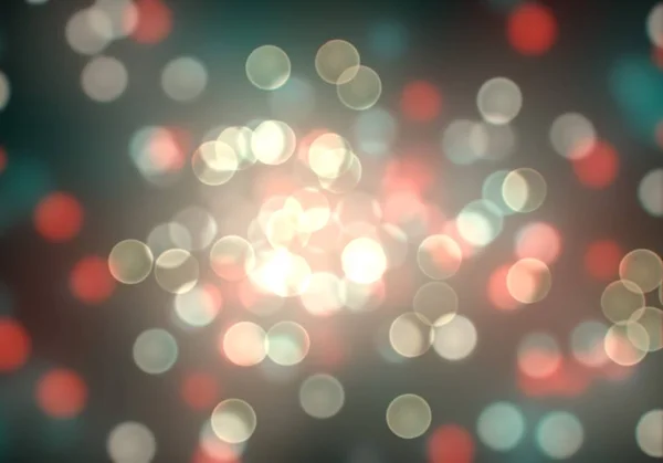 Antecedentes Con Bokeh Luces Brillantes Fondo Mágico Vintage Con Fondo — Foto de Stock