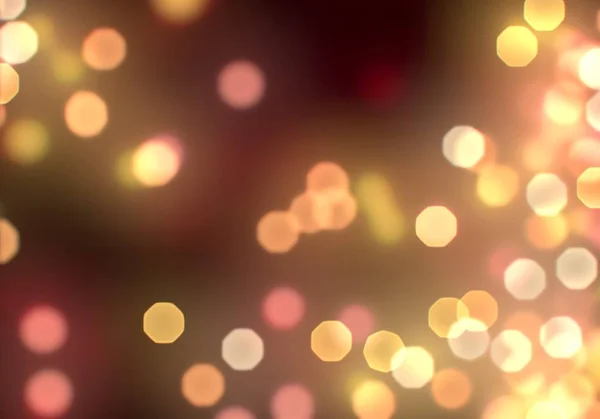 Antecedentes Con Bokeh Luces Brillantes Fondo Mágico Vintage Con Fondo — Foto de Stock