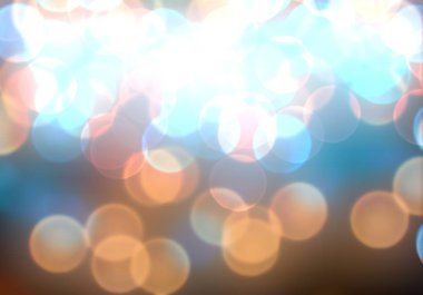 Bokeh ve parlak ışıklar arka plan. Doğal bokeh ve parlak ışıklar Vintage Magic arka plan ile renk Festival arka plan