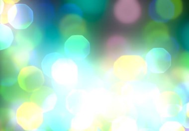 Bokeh ve parlak ışıklar arka plan. Doğal bokeh ve parlak ışıklar Vintage Magic arka plan ile renk Festival arka plan