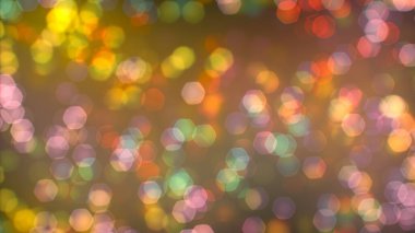 Bokeh ve parlak ışıklar arka plan. Doğal bokeh ve parlak ışıklar Vintage Magic arka plan ile renk Festival arka plan