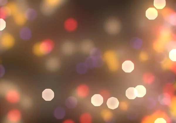 Antecedentes Con Bokeh Luces Brillantes Fondo Mágico Vintage Con Fondo — Foto de Stock