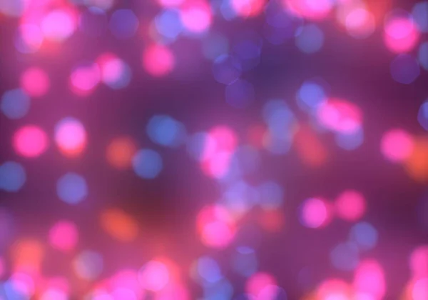 Contexte Avec Bokeh Lumières Vives Vintage Fond Magique Avec Couleur — Photo