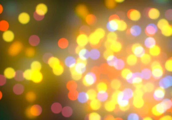 Antecedentes Con Bokeh Luces Brillantes Fondo Mágico Vintage Con Fondo — Foto de Stock